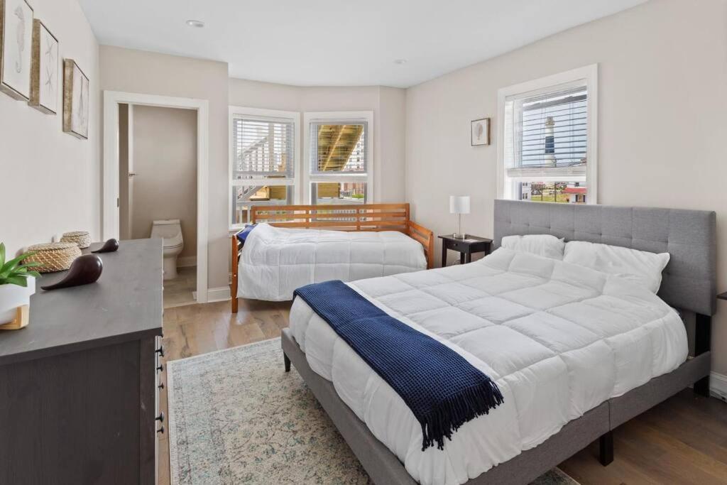 Renovated Beach Block 7Br North Beach Atlantic City - Steps To Beach & Casino 外观 照片